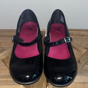 Little Girl Mary Jane Heels SO Size Youth 3